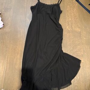 Wild Fable Black Midi Dress